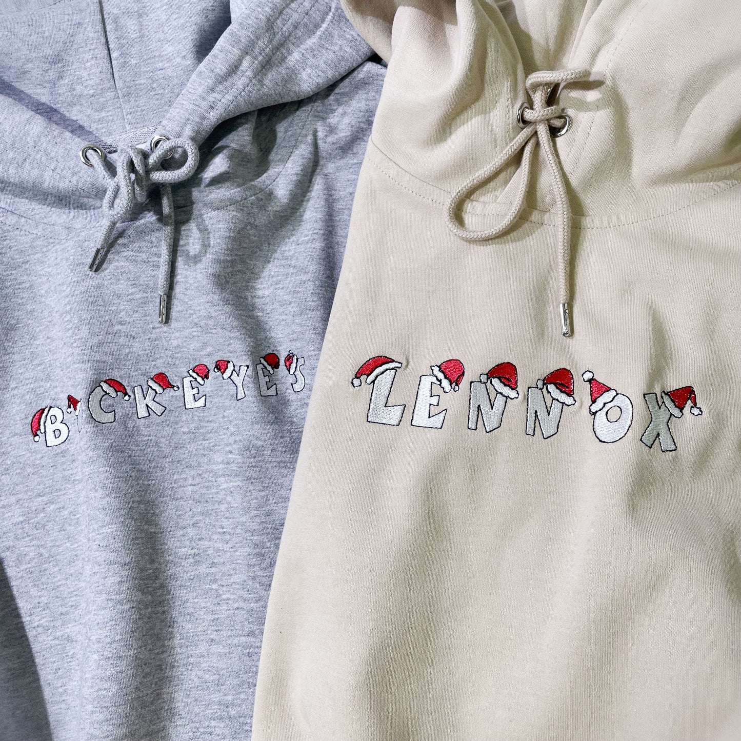 Personalized Christmas Name Embroidered Sweatshirt/Hoodie