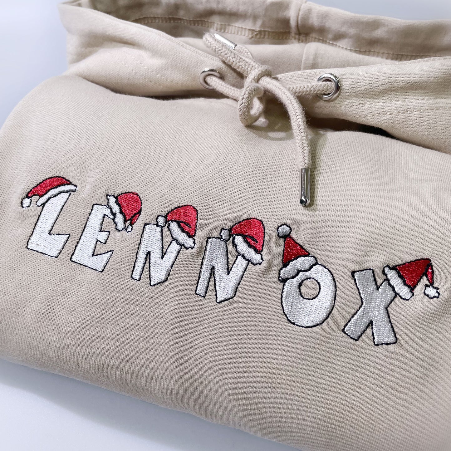 Personalized Christmas Name Embroidered Sweatshirt/Hoodie