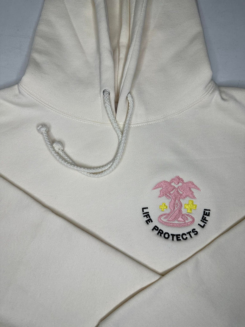 "Life Protects Life!" Heavyweight sweatshirt/Hoodie