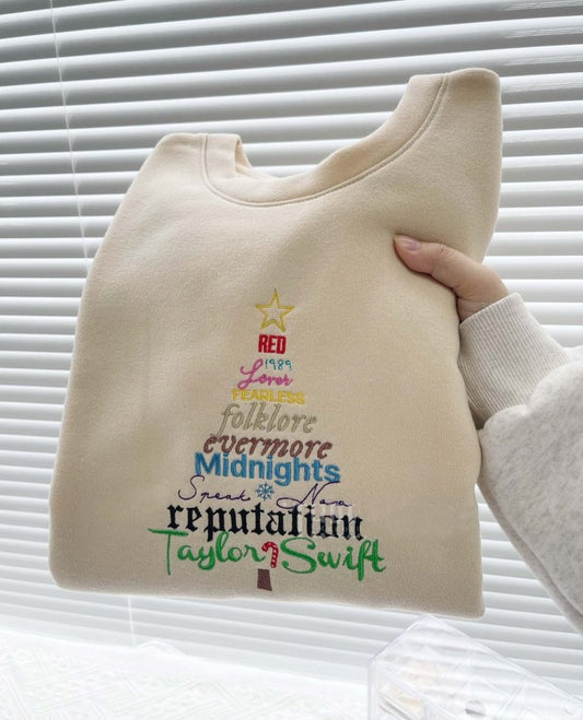 Christmas Album – Embroidered Sweatshirt