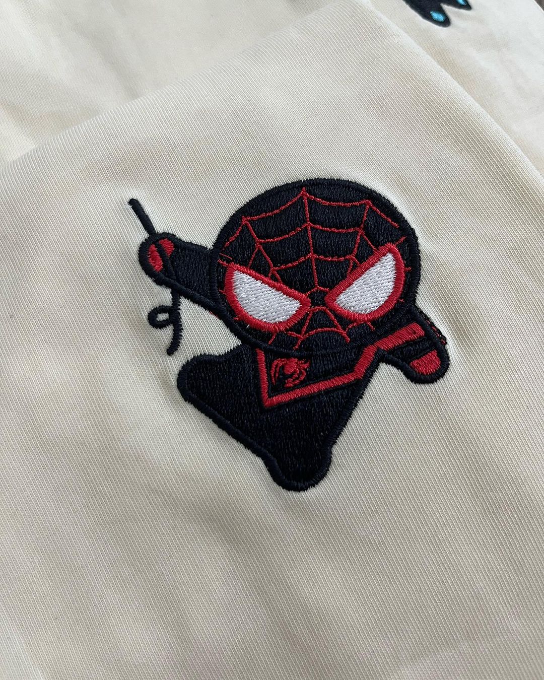 Spider-Man Figures – Couple Embroidered Crew/Hoodie