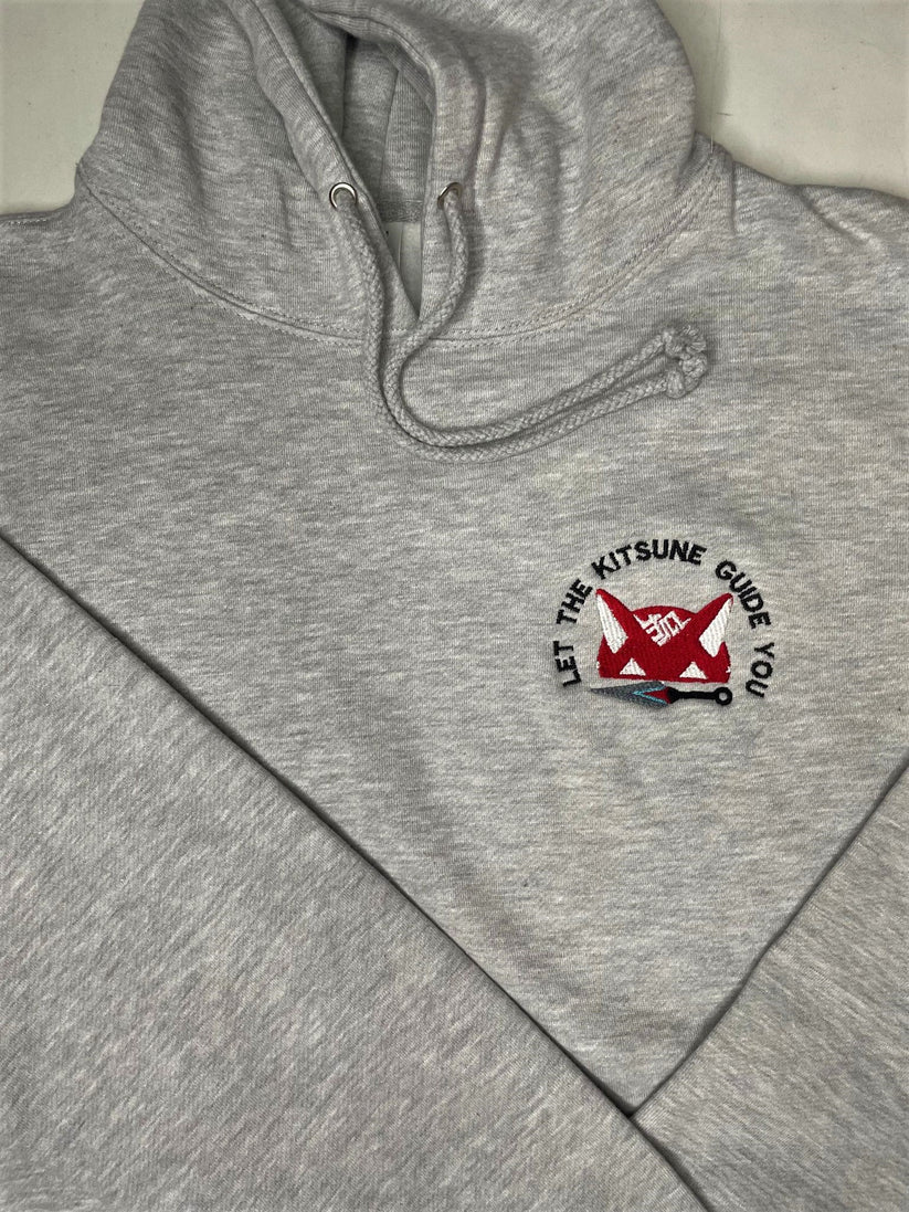 "LET THE KITSUNE GUIDE YOU!"Heavyweight sweatshirt/Hoodie