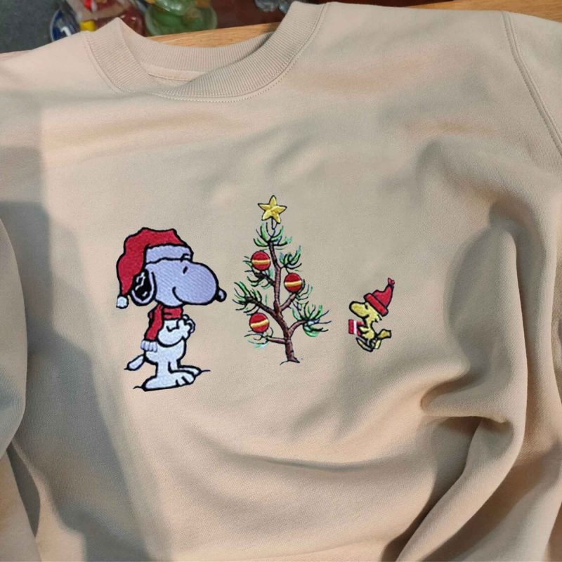 Snoopy and Woodstock Peanuts Christmas Sweatshirt/Hoodie